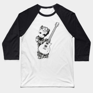 Baby Groot guitar electric Baseball T-Shirt